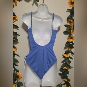 J. Crew Blue One-Piece Swimsuit